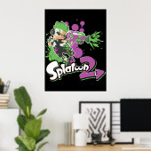 Poster Splatoon 2 Enkling Boy (Bureau à domicile)
