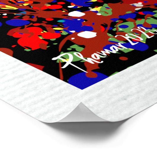 Poster Splatter Up Paint Splatter (Coin)