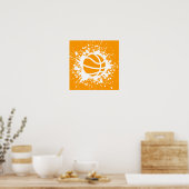 Poster splatz de basket (Cuisine)