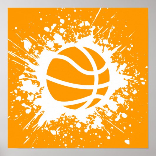 Poster splatz de basket (Devant)