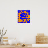 Poster splatz de basket (Cuisine)