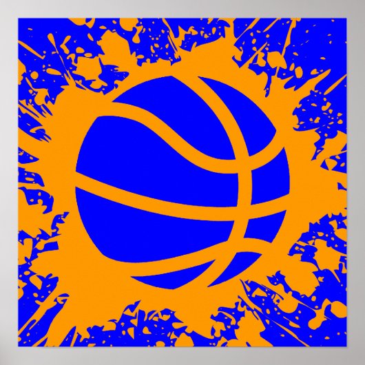 Poster splatz de basket (Devant)