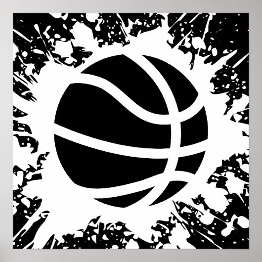 Poster splatz de basket (Devant)