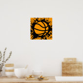Poster splatz de basket (Cuisine)