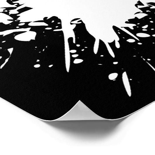 Poster splatz de basket (Coin)