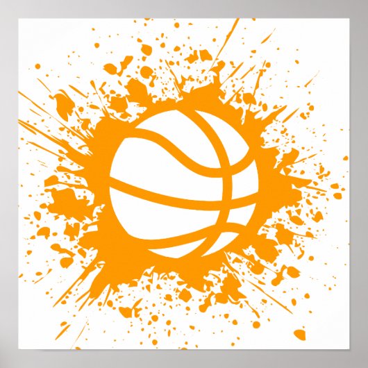 Poster splatz de basket (Devant)