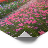 Poster Splendeur printanière au coucher du soleil (Coin)