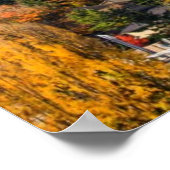 Poster Splendid colors of fall at Bellevue (Coin)
