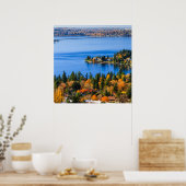 Poster Splendid colors of fall at Bellevue (Cuisine)