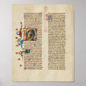 Poster Splendide manuscrit éclairé (Devant)