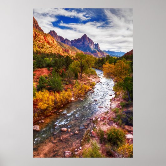 Poster Splendor Automne Zion (Devant)