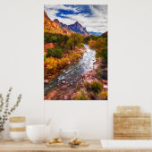 Poster Splendor Automne Zion (Cuisine)