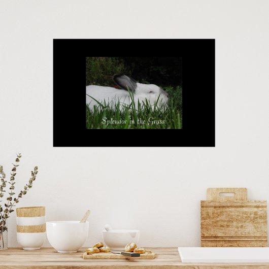 Poster Splendor dans l'herbe (Cuisine)