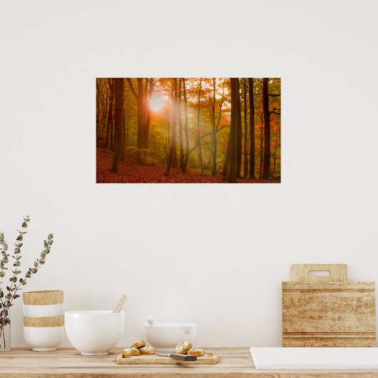 Poster Splendor d'automne (Cuisine)