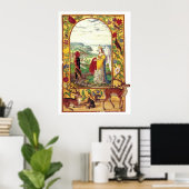 Poster Splendor Solis manuscrit 1598 Renaissance de l'âme (Bureau à domicile)