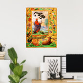 Poster Splendor Solis : Philosophe avec flacon (Bureau à domicile)