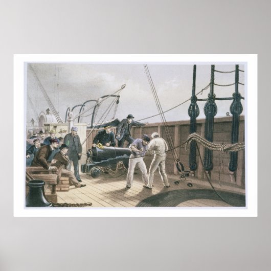 Poster Splicing the cable after the first accident (Devant)