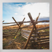 Poster Split Rail Fence at Gettysburg (Devant)