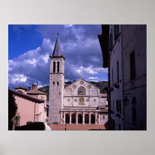 Poster Spoleto Ombrie Italie (Devant)