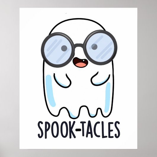 Poster Spook-tacles Blague drôle de fantôme (Devant)