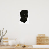 Poster Spooky Gothic Screaming Vampire Vector Art (Cuisine)