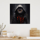 Poster Spooky Kitty Scares (Cuisine)