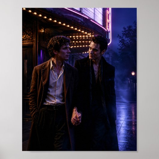 Poster Spooky | Projet d'art gay (Devant)