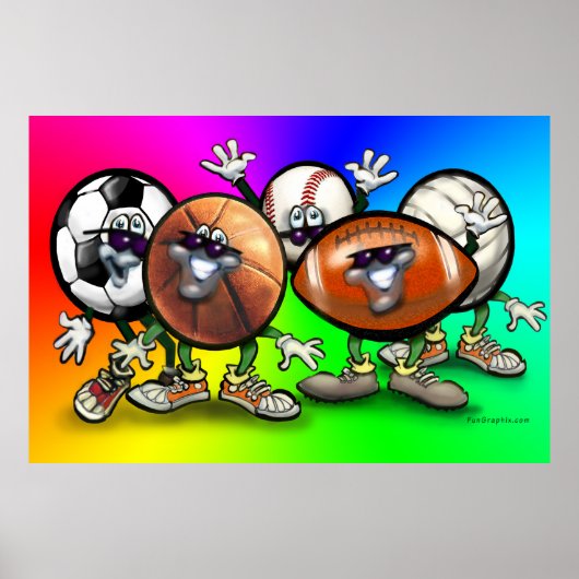 Poster sport (Voorkant)