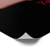 Poster Sport de basket-ball motivationnel (Coin)