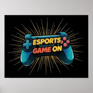 Poster Sport de jeu d'esport
