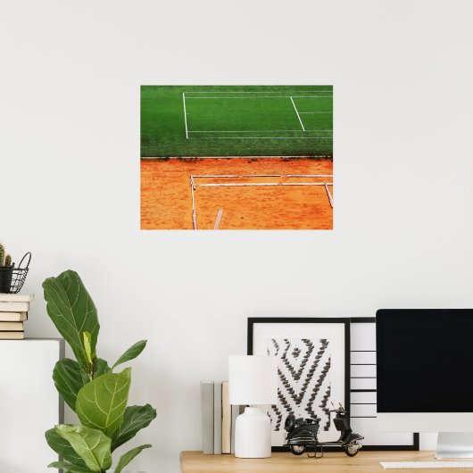 Poster sport et couleur (Bureau à domicile)