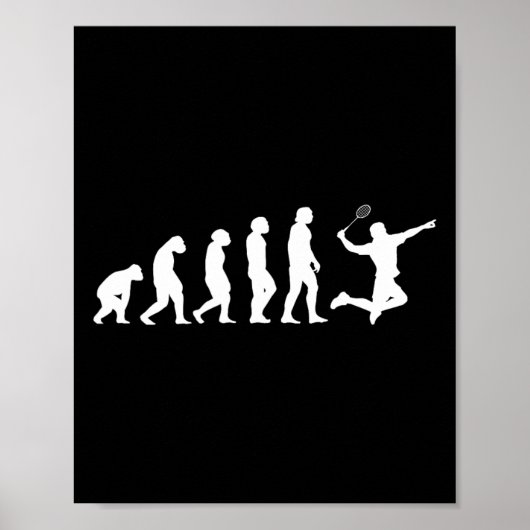 Poster Sport Evolution Badminton (Devant)
