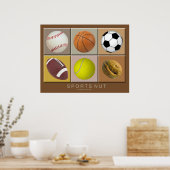 Poster sport Nut (Keuken)
