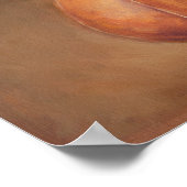 Poster Sport rustique | Boxe (Coin)