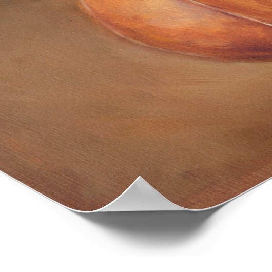 Poster Sport rustique | Boxe (Coin)