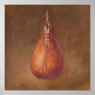 Poster Sport rustique   Boxe