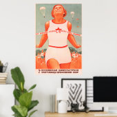 Poster Sport soviétique (Bureau à domicile)