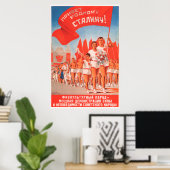 Poster Sport soviétique (Bureau à domicile)