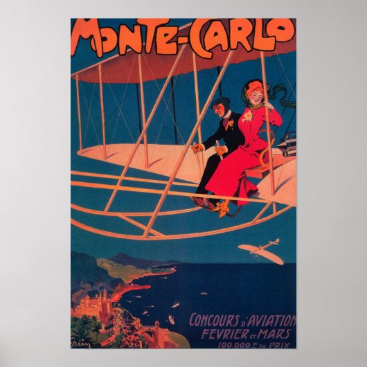 Poster sportif de l'Aviation (Devant)