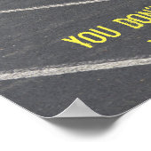 Poster sportif Motivational Running (Coin)