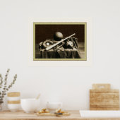 Poster sportif vintage (Cuisine)