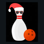 Poster Sports Christmas Bowling - Snowman Bowling<br><div class="desc">Sports Christmas Bowling - Snowman Bowling</div>