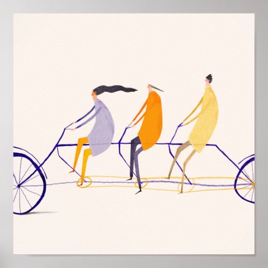 Poster Sports de groupe (Devant)