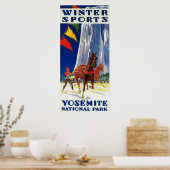 Poster Sports d'hiver à Yosemite PosterYosemite, CA (Cuisine)