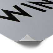 POSTER SPORTS D'HIVER QUÉBEC VOYAGE 1930 (Coin)