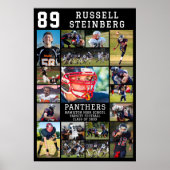 Poster Sports Diplôme supérieur 18 Photo Collage (Devant)