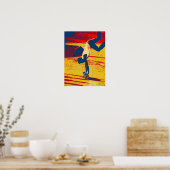 Poster Sports extrêmes Freestyle Skateboard Trick (Cuisine)