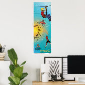 Poster - Sporty Sky (Bureau à domicile)