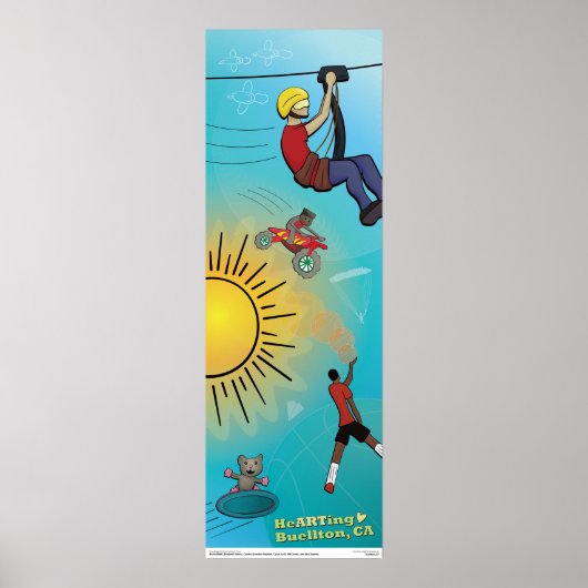 Poster - Sporty Sky (Devant)