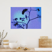 poster spotvogel (Keuken)